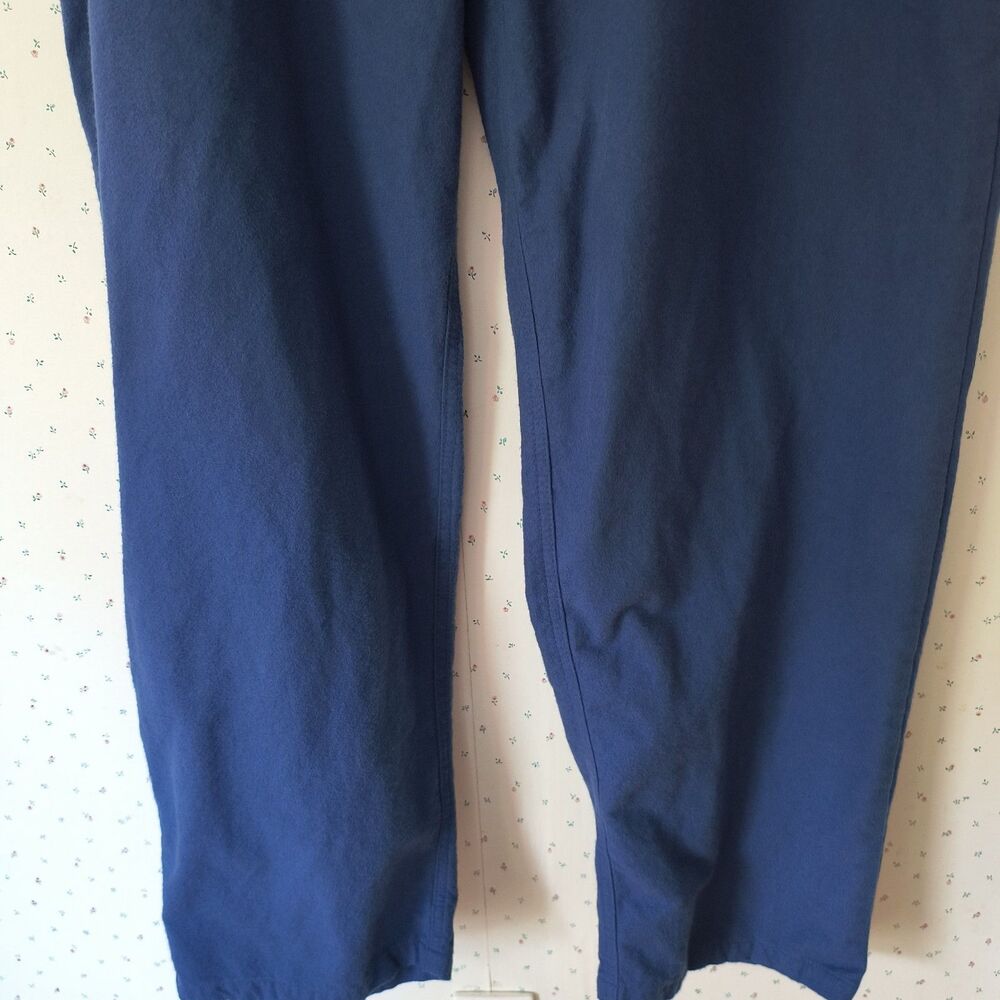 Vermont Country Store Pajama Set Mens 3X Blue Portuguese Cotton Flannel Cozy PJs - Picture 13 of 16